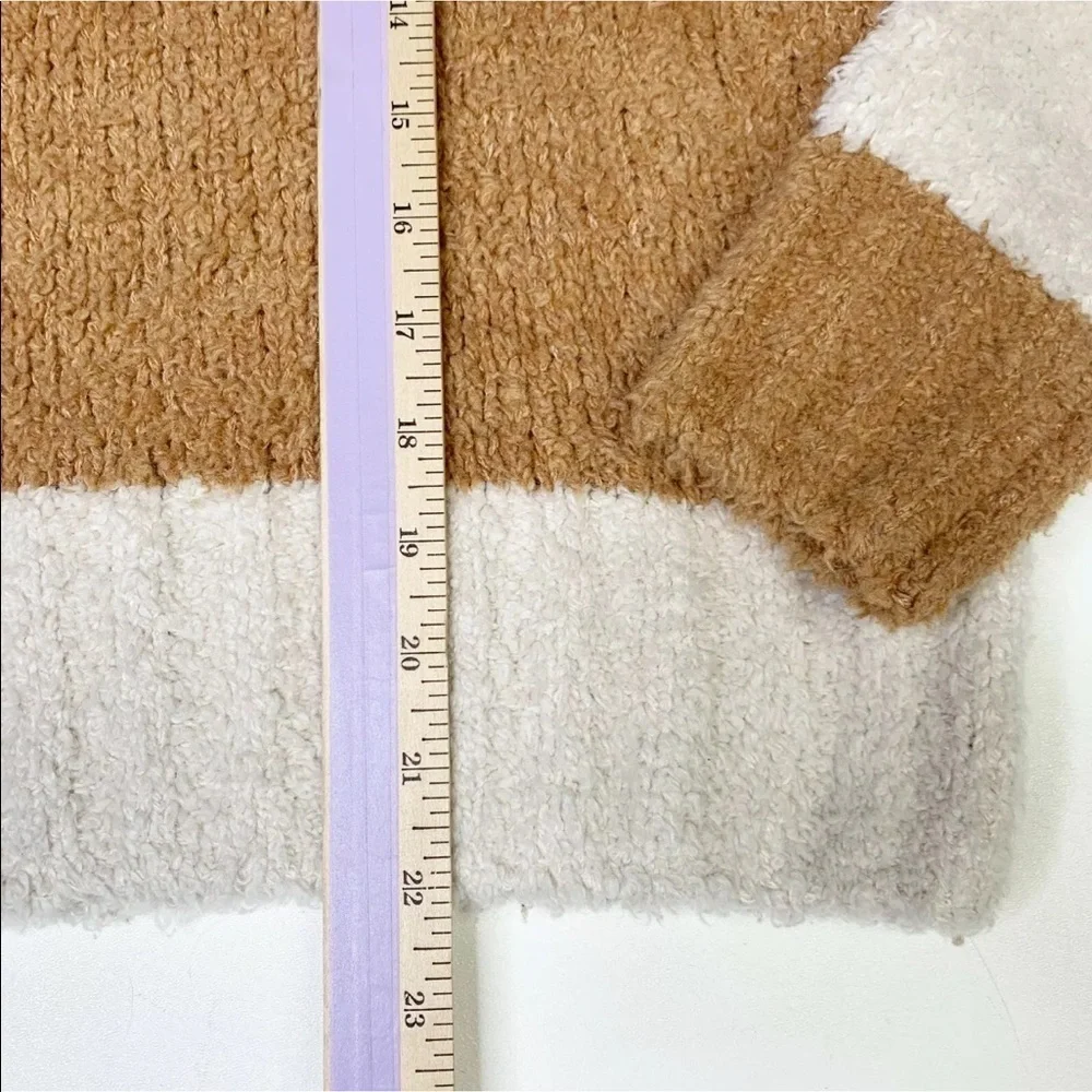 Madewell Teddy Striped Pullover Sweater XS